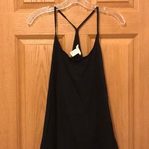 ✨SALE✨Black String Tank Top H&M